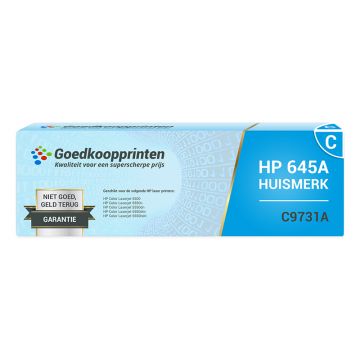 Hausmarke für HP 645A / C9731A Tonerkartusche Cyan - (12.000 Drucke)