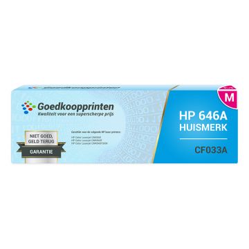 Hausmarke für HP 646A Toner Magenta (CF033A) 12.500 Drucke