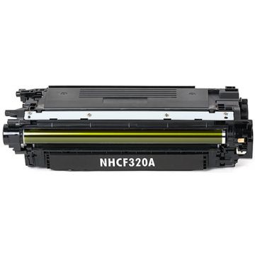 Hausmarke für HP 652A Toner / HP CF320A Toner Schwarz (12.000 Drucke)