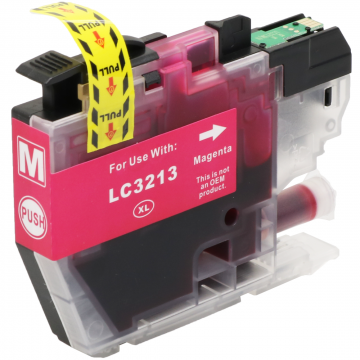 Kompatible Druckerpatrone zu Brother LC-3213M Magenta XL