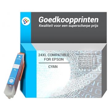 Epson T2432 Tintenpatrone Cyan (12 ML) - Hausmarke