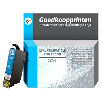 Epson T2712 Tintenpatrone Cyan - Hausmarke (14ML)