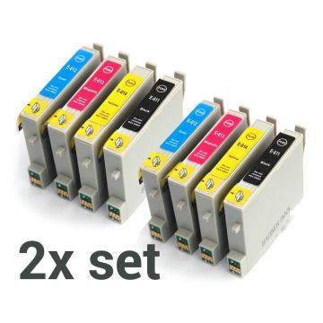 Kompatible Druckerpatrone für Epson T0615 Multipack (8 Stück)