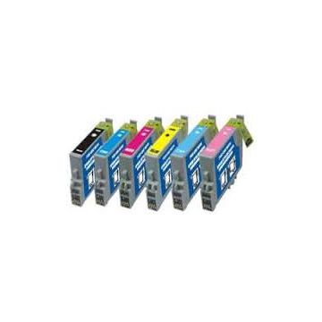 Kompatibles Set Druckerpatronen für Epson T0807 (6-Pack)